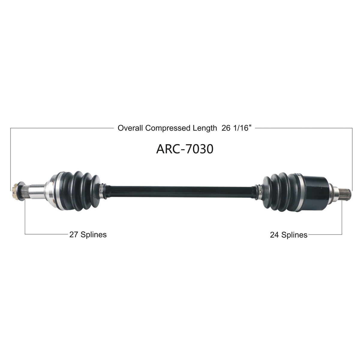OPEN TRAILOe 2.0 Axle FrontARC-7030