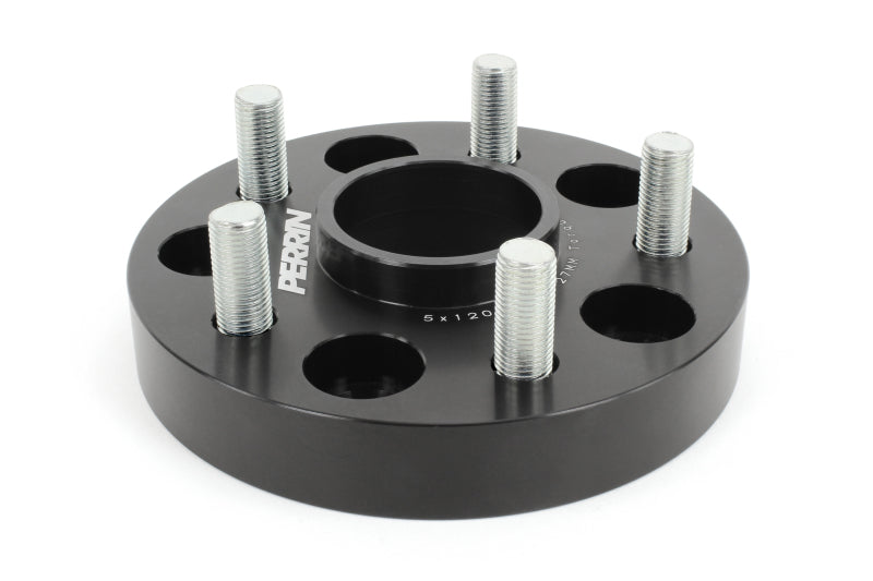 Perrin 17-18 Honda Civic Type R 64.1mm Hub 5x120 27mm Wheel Spacers (One Pair) PHP-WHL-027BK