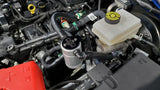 J&L 2021.5-2022 Ford Bronco 2.3L EcoBoost Oil Separator 3.0 Passenger Side - Clear Anodized 3075P-C