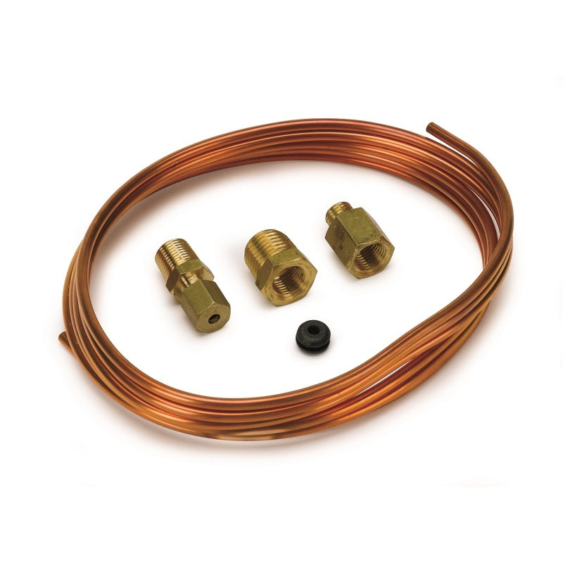 Autometer 6 Foot Copper Tubing 1/8 Inch Diameter 3224