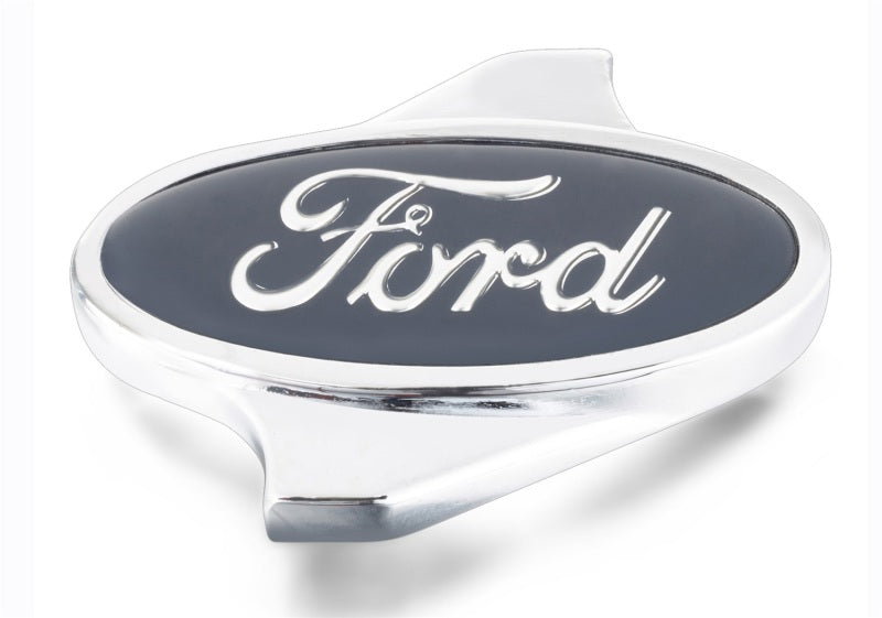 Ford Racing Air Cleaner Nut w/ Ford Logo - Chrome 302-333