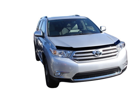 AVS 11-13 Toyota Highlander Aeroskin Low Profile Acrylic Hood Shield - Smoke 322035