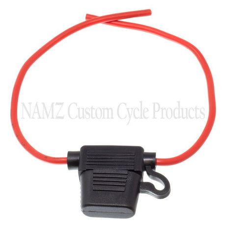 NAMZ Sealed ATO Fuse Holder 14g Wire (Fits ATO Fuses Up to 40 AMP) NAFH-01