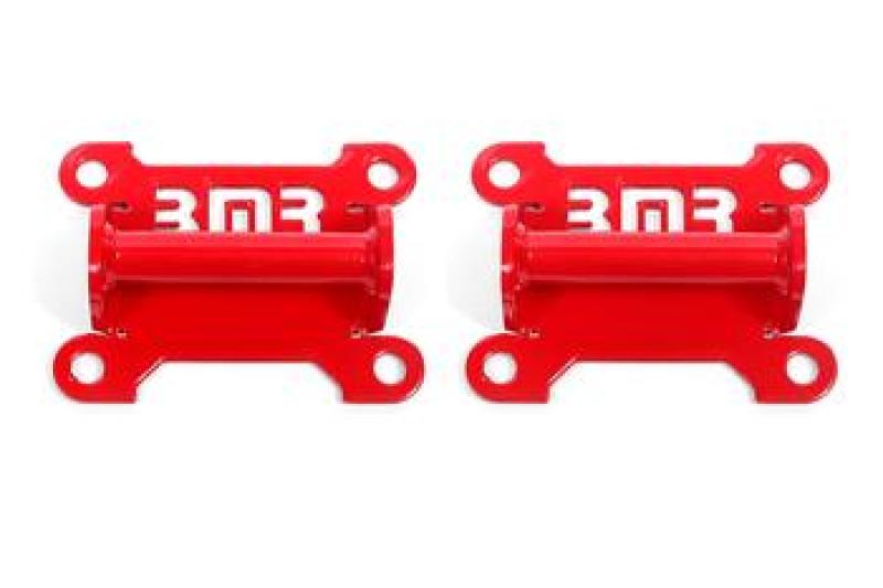 BMR 98-02 Chevrolet Camaro Motor Mount Kit (Solid Steel) - Red MM341R