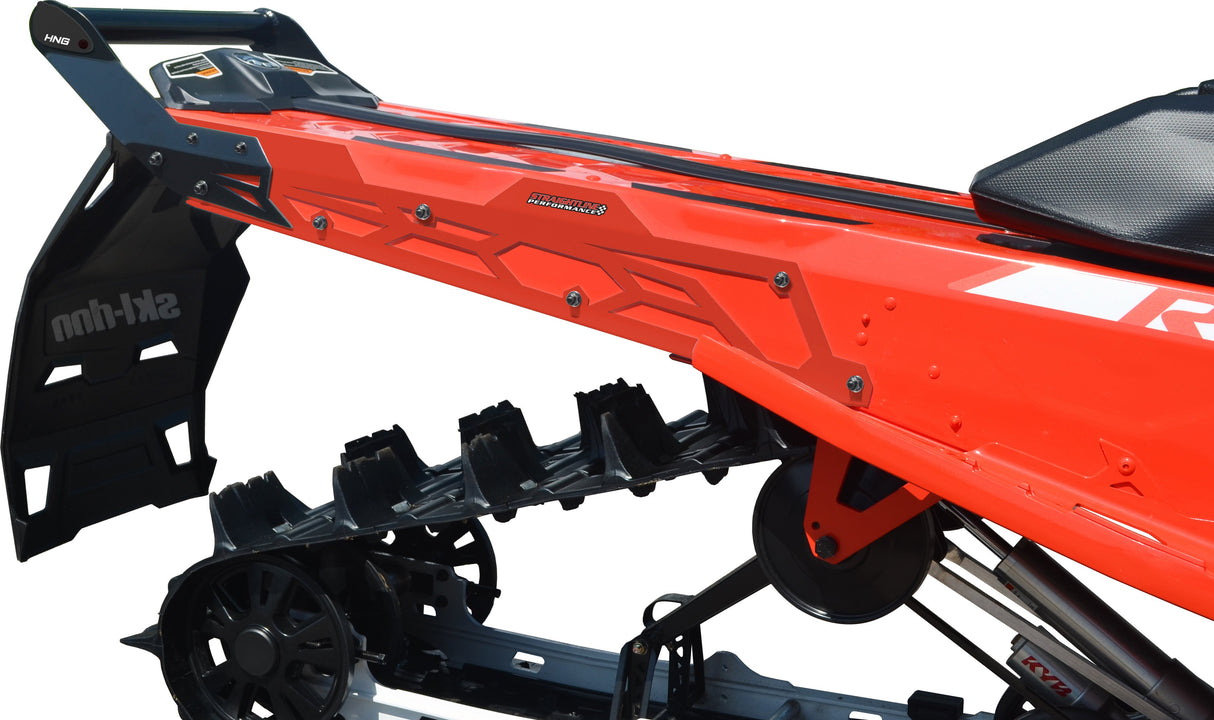 STRAIGHTLINE Hide 'n' Go Rear Bumper S-D 154" Red 183-235-RED