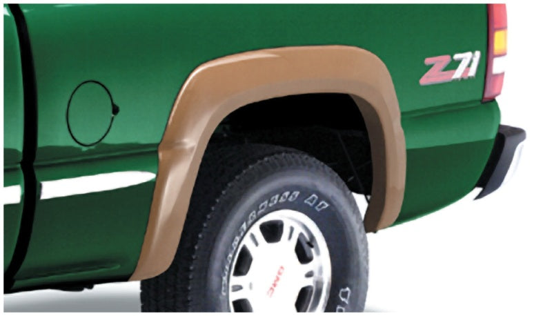 Bushwacker 07-07 Chevy Silverado 1500 Classic Fleetside Extend-A-Fender Style Flares 4pc - Black 40906-02