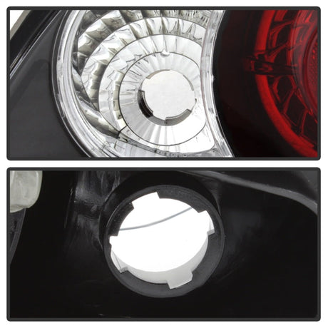 Spyder Acura RSX 02-04 Euro Style Tail Lights Black ALT-YD-ARSX02-BK 5000330