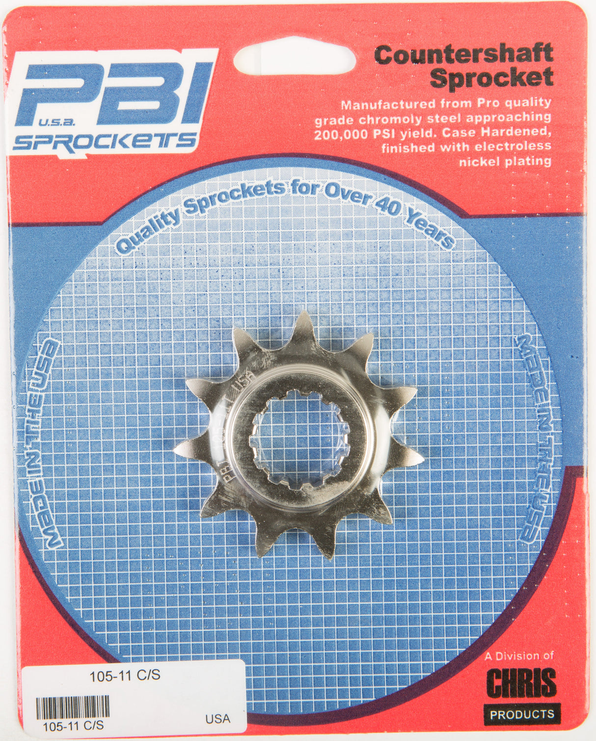 PBIFront Cs Sprocket Steel 11t-520 Yam105-11