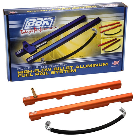BBK 05-14 Dodge Hemi 5.7/6.1 High Flow Billet Aluminum Fuel Rail Kit (Non Trucks) 5019
