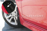 Rally Armor 2010+ Mazda3/Speed3 UR Black Mud Flap w/ Grey Logo MF17-UR-BLK/GRY
