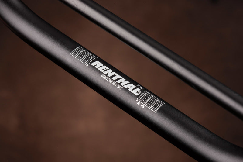 Renthal 12-19 KTM 50SX 7/8 in. Handlebar Mini - Black 825-01-BK-04-227