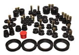 Energy Suspension 97-01 Honda Prelude (Type SH Only) Black Hyper-Flex Master Bushing Set 16.18113G