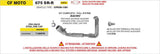 Arrow  Cf Moto 675 Sr-R E5+ 25-26 Full System With Pro-Race Exhaust 71096pri
