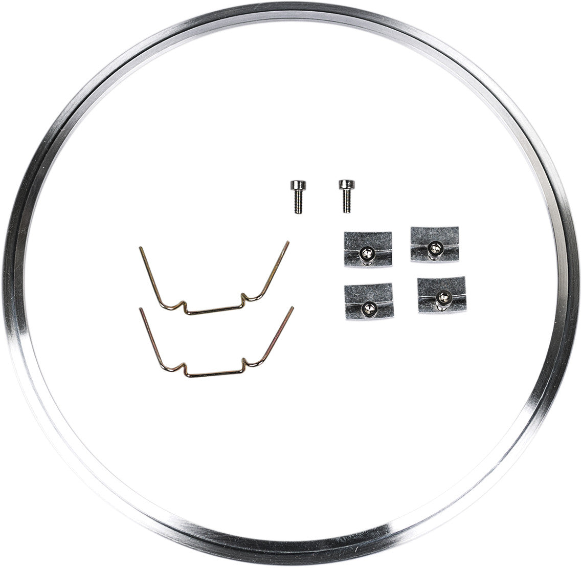 JW SPEAKER7" Adapter Ring Kit Brushed Triumph703371