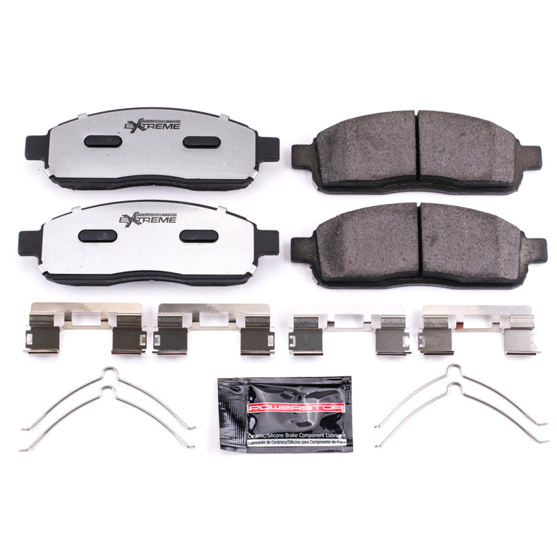 Power Stop 04-08 Ford F-150 Front Z36 Truck & Tow Brake Pads w/Hardware Z36-1011