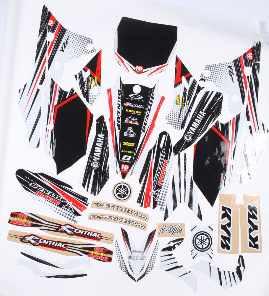 N-STYLEUltra Kit Yam Yzf 250/45 0 WhtN40-2701