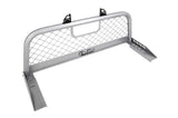 Deezee 17-23 Ford SuperDuty Cargo Management Cab Rack - Silver Mesh DZ 95072R