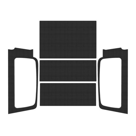 DEI 04-06 Jeep Wrangler LJ Unliminted Headliner Complete Kit - Black 50601