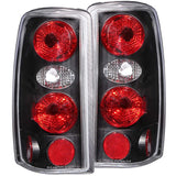 ANZO 2000-2006 Chevrolet Suburban Taillights Black 211010