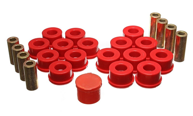 Energy Suspension Control Arm Bushings - Rear - Red 2.3109R