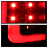 Spyder 07-13 GMC Sierra 1500 V2 Light Bar LED Tail Lights - Black (ALT-YD-GS07V2-LBLED-BK) 5084743