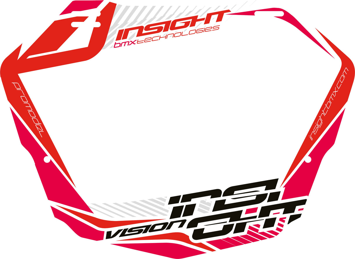 INSIGHT V2 Pro Plate Red INPLPRO2WHRD