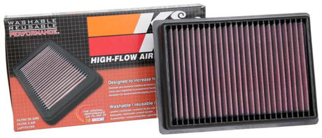 K&N 16-19 Lexus RX450H V6-3.5L F/I Replacement Drop In Air Filter 33-5079