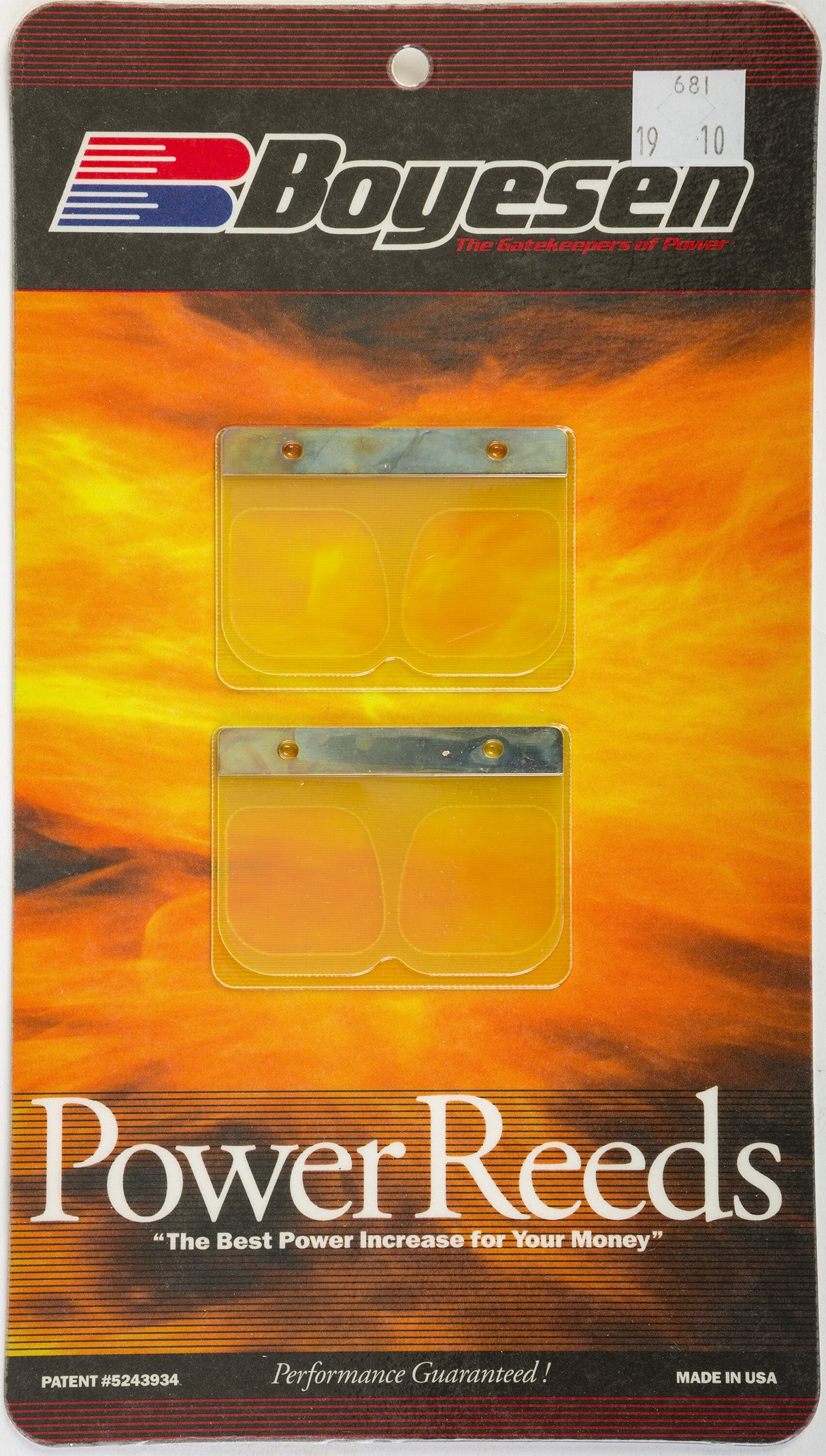 BOYESEN Motorcycle Reeds 681