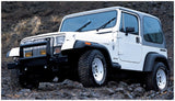 Bushwacker 87-95 Jeep Wrangler Extend-A-Fender Style Flares 4pc Excludes Renegade - Black 10903-11