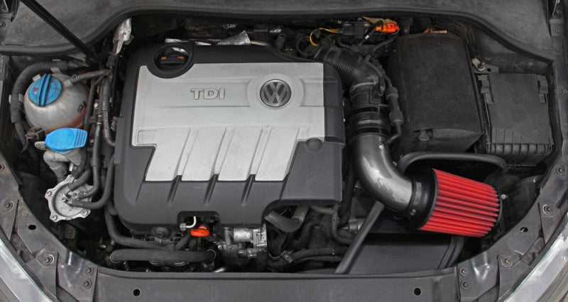 AEM 11-14 Volkswagen Jetta 2.0L L4 - Cold Air Intake System - Gunmetal Gray 21-763C