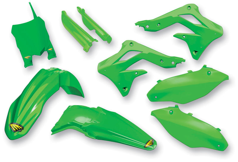 Cycra 13-16 Kawasaki KX250F Powerflow Body Kit OEM Green 1CYC-9307-72