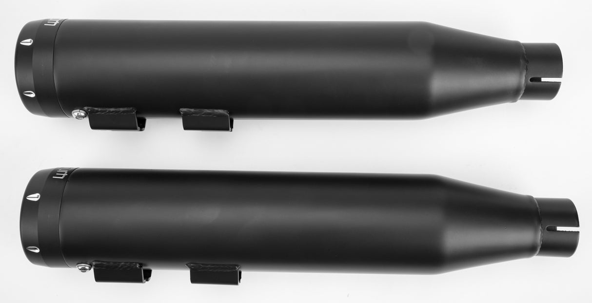 FREEDOM 3 1/4" Signature Slip-On Black W/Black Tip Dyna HD00368