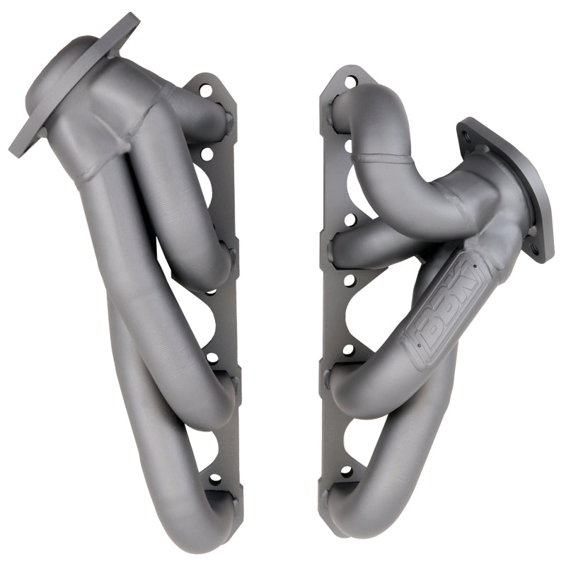 BBK 87-95 Ford F150 Truck 5.0 302 Shorty Unequal Length Exhaust Headers - 1-5/8 Titanium Ceramic 3510