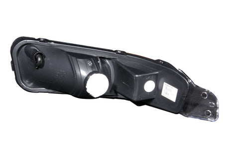 ANZO 2005-2009 Ford Mustang Euro Parking Lights Black w/ Amber Reflector 511002