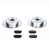 Power Stop 10-12 Lexus HS250h Rear Z23 Evolution Sport Brake Kit K4671