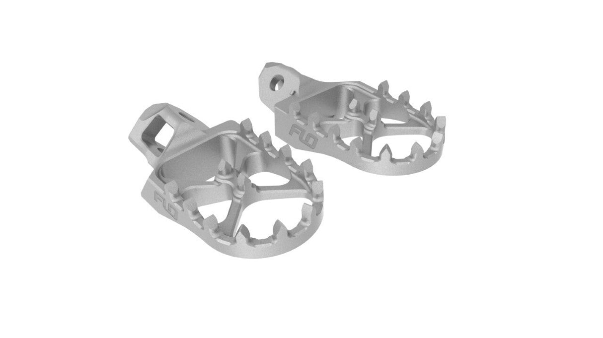 FLO MOTORSPORTS Stainless Steel Foot Pegs SS-795-2