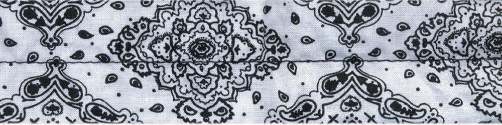 ZAN Cooldanna Paisley White D102