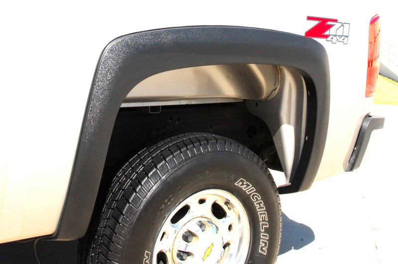 Lund 07-13 Chevy Silverado 1500 SX-Sport Textured Elite Series Fender Flares - Black (2 Pc.) SX106TB
