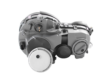 ANZO 1999-2002 Mercedes Benz E Class W210 Projector Headlights Chrome 121086