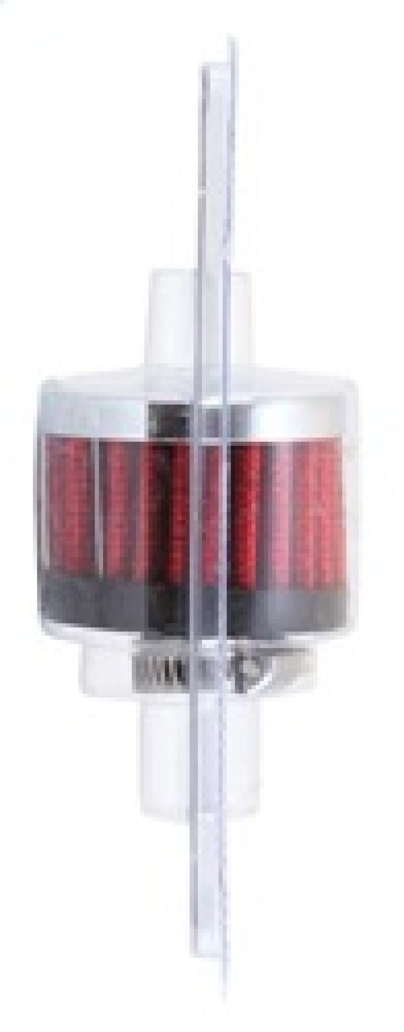 K&N Clamp On Rubber Base Crankcase Vent Filter 0.375in Flange ID x 2in OD x 1.5in Height 62-1320