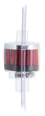 K&N Clamp On Rubber Base Crankcase Vent Filter 0.375in Flange ID x 2in OD x 1.5in Height 62-1320