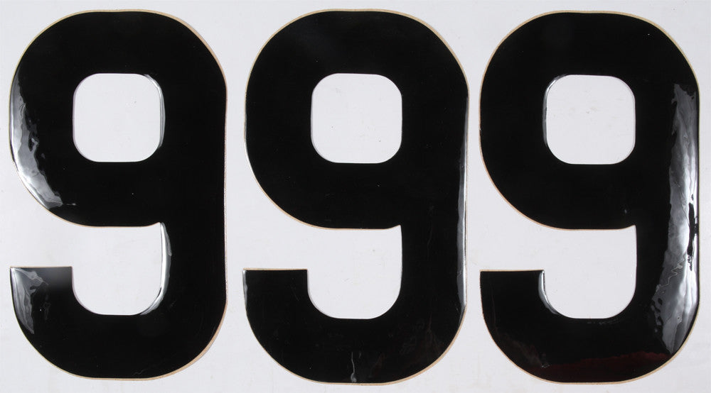 N-STYLE#9 Pros 8" Black 3/PkN-9B