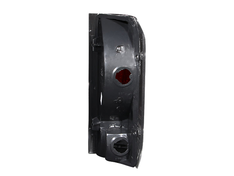 ANZO 1989-1996 Ford F-150 Taillights Black 211062