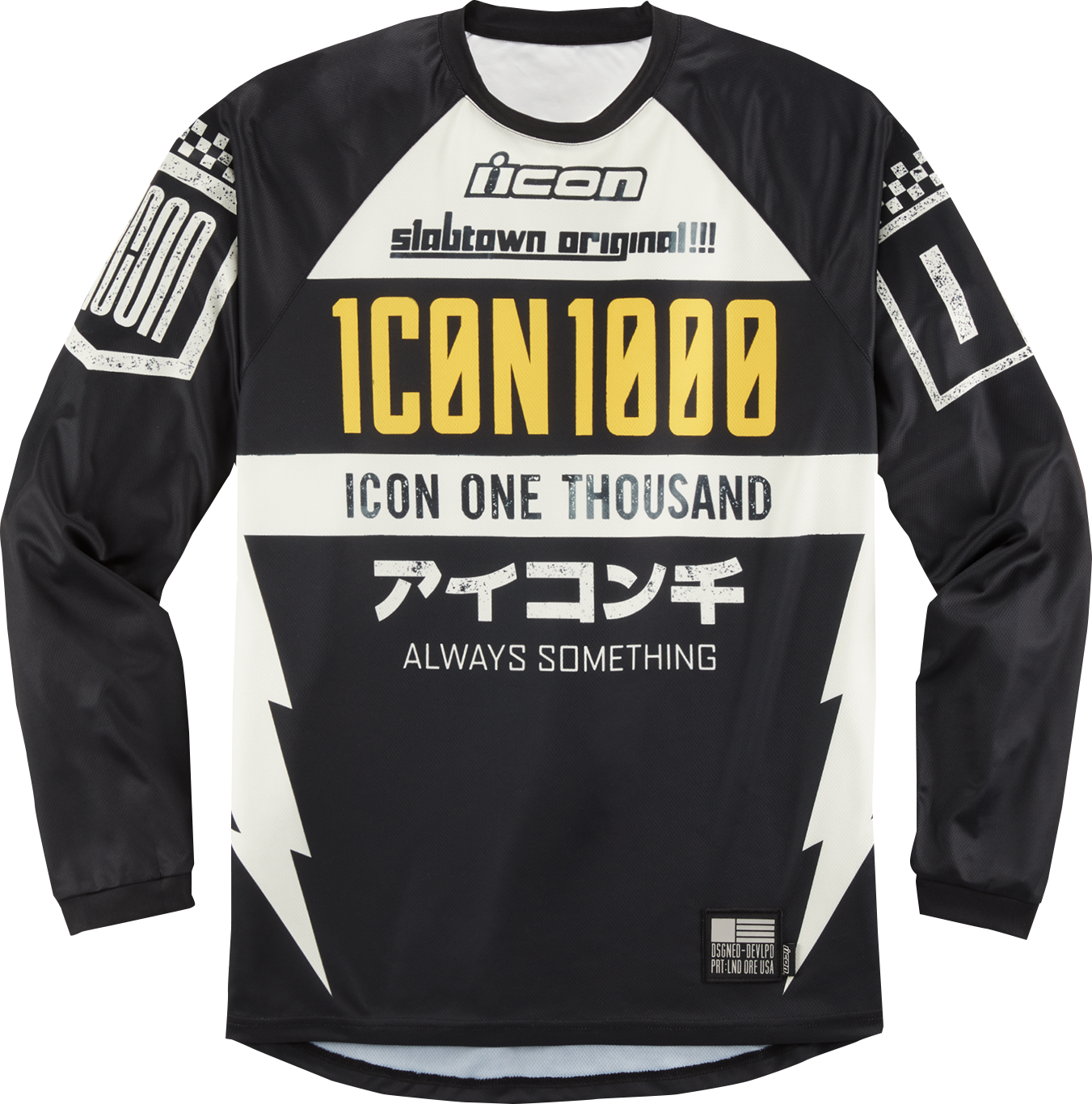 ICON Slabtown™ Jersey - Black - Medium 2824-0078