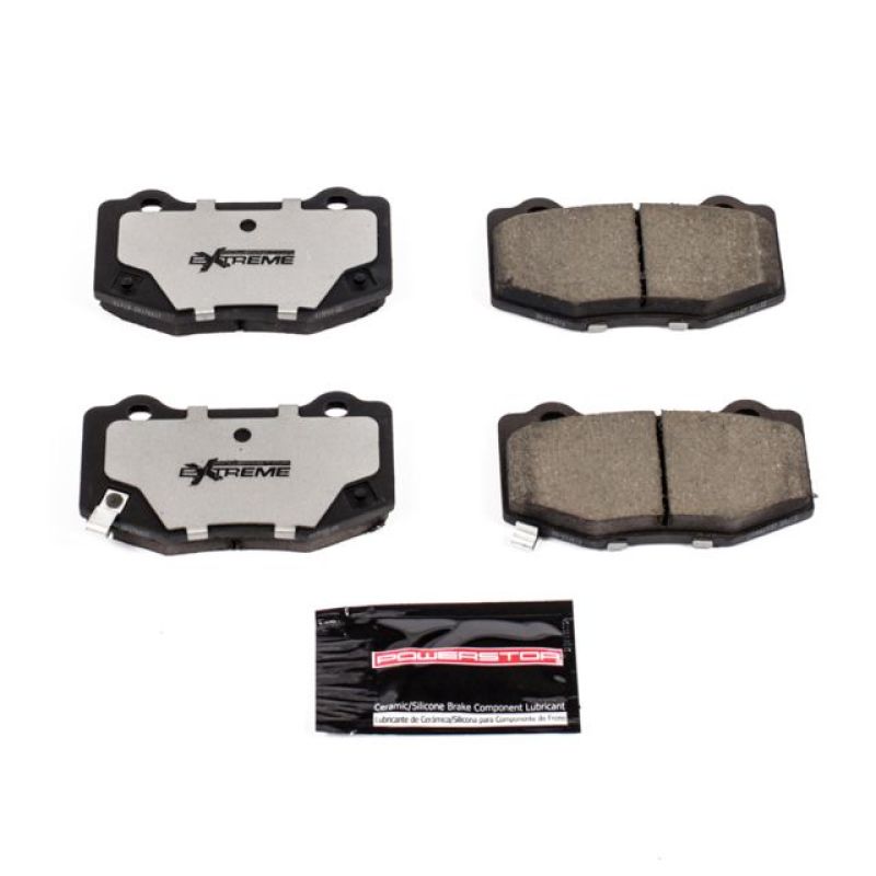 Power Stop 16-19 Cadillac ATS Rear Z26 Extreme Street Brake Pads w/Hardware Z26-1718