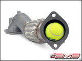 AMS Performance 08-15 Mitsubishi EVO X Widemouth Downpipe w/Turbo Outlet Pipe AMS.04.05.0001-1