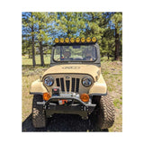 KC HiLiTES 6in. Hard Cover for Gravity Pro6 LED Lights (Single) - Smiley Face- Yellow/Black KC Logo 5114