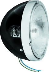 BikeMaster 7in Headlight Side Mount - Black 152455