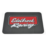 Edelbrock Racing Fender Cover - PVC Foam Mat - 2 Color Printed Edelbrock Racing Logo 2324