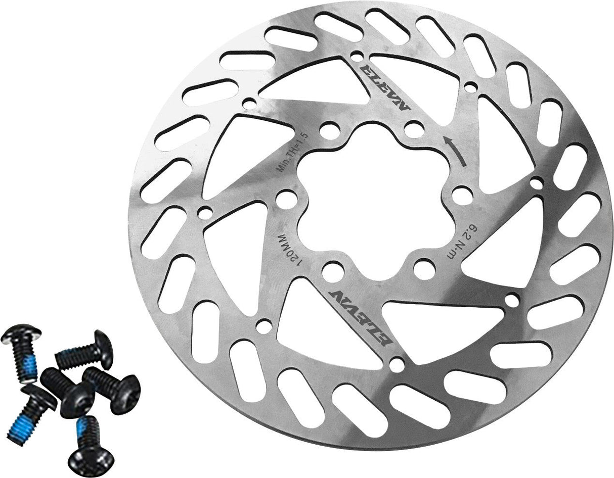 ELEVN Disc Rotor 120mm W/ 6 Mounting Bolts 711484474026